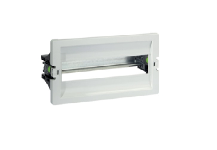 PS VTR 18 Pannello Sfinestrato 18 moduli per quadri Pedro, Grigio - BOCCHIOTTI B04641