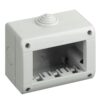 Custodia IP40 composta da base e coperchio, 3 moduli Màtix - BTICINO 25403