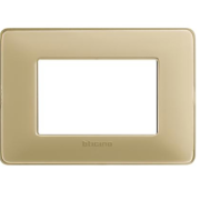 Placca Matix 3 Moduli, Avorio, Tecnopolimero - BTICINO AM4803CAV