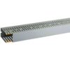 T1-EN 40x80 G Canalina con coestruso morbido modulo 10 feritoia 4, Grigia (2 ML) - BOCCHIOTTI B02581