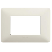 Placca Matix 3 Moduli, Cenere, Materiale Tecnopolimero - BTICINO AM4803BCN