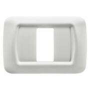 Placca Top System, in Tecnopolimero, Finitura Lucida, 1 Posto, Bianco Nuvola, System - GEWISS GW22501