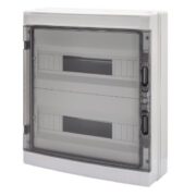 Centralino Stagno con pareti lisce predisposto per alloggiamento morsettiere IP65 36 Moduli - GEWISS GW40107