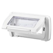 Placca Stagna Autoportante 4 Posti, Bianco Nuvola, System - GEWISS GW22461