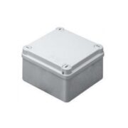 Cassetta Stagna Scatola di derivazione con coperchio basso a vite per pareti lisce IP65 100x100x50 mm - GEWISS GW44204