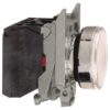 Pulsante Luminoso bianco Ø22 filoghiera ad impulso 24V 1NO+1NC - SCHNEIDER XB4BW31B5