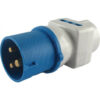 Adattatore da 1 Spina CEE 2P+T 16A a 2 Prese 2P+T 10/16A + 1 Presa Schuko - ALPHA ELETTRONICA 23-71A
