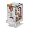 Serie 55 Relè industriale Ad innesto su zoccolo, 110 V, Standard, 4 contatti, 7 A, AgNi, AC (50/60Hz), Scambio - FINDER 553481100040