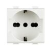 Matix Presa Standard Schuko e Bipasso 10/16A 250 V, 2P + T - BTICINO AM5440/16