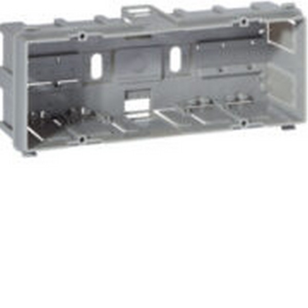 SAN-6 Scatola porta apparecchi 6M 100mm per linee TA-N / ALU-B / UNA / BIS - BOCCHIOTTI B02296