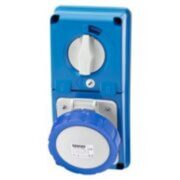 Presa Interbloccata Con Fusibili 2P+T IP67 16A - GEWISS GW66326N