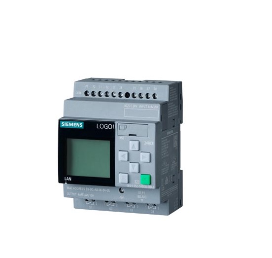 Modulo Logico,Display Ps/I/O: Ac 24 V/Dc 24 V/Relè, 8 Di/4 Do, Memoria 400 Blocchi, Modularità E Ampliabilità Ethernet - SIEMENS 6ED10521HB080BA1