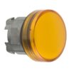 Testa Lampada Spia Ø22 gemme lisce gialle - SCHNEIDER ZB4BV05