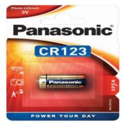 Pila Litio Cr123A 3V 1400Ma Blx1 Panasonic - ALPHA ELETTRONICA PLP-CR-123AL/1BP