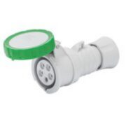 Presa Mobile Diritta Hp IP66/IP67/IP68/IP69 2P+T, Verde, 10H - GEWISS GW62738H