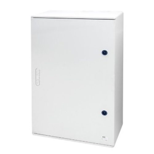 Quadro Stagno Poliestere porta cieca munita di serratura 500x405x200 mm IP66 - GEWISS GW46003F