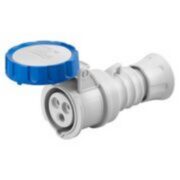 Presa Mobile Diritta IP66/67/68/69 2P+T 16A 200-250V, Blu, 6H - GEWISS GW62026H