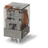 Serie 60 - Relè industriale Ad innesto su zoccolo, 24 V, Standard, 2 contatti, 10 A, AgNi, DC, Scambio - FINDER 601290240040