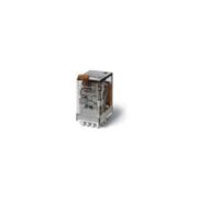 Relè Industriale Terminali Faston Bobina 12V DC 2 Contatti 10A - FINDER 553290120094