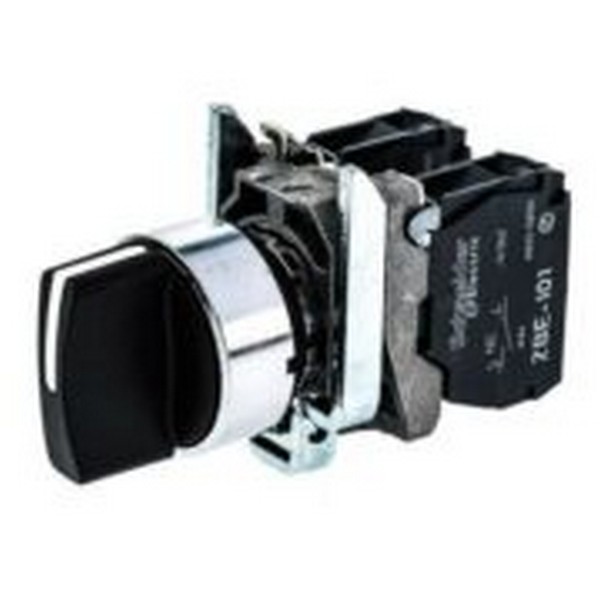 Interruttore Selettore, 3 posizioni, 120 V, 6 A, morsetto a vite - SCHNEIDER XB4BD33