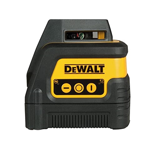 Livella Laser Linea 360° + Linea Verticale, Raggio rosso, Classe 1 - DEWALT DW0811-XJ
