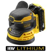 Stanley Fatmax 18V 2.0Ah Litio Levigatrice Roto-Orbitale - DEWALT FMCW220D1-QW