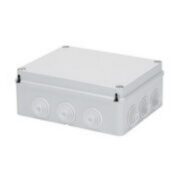 Cassetta Di Derivazione Con Coperchio Basso A Vite IP44 Dimensioni Interne 240x190x90 Pareti Con Passacavi - GEWISS GW44008
