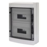 Centralino Stagno con pareti lisce predisposto per alloggiamento morsettiere IP65 24 Moduli - GEWISS GW40104