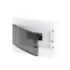 Centralino da arredo con pareti lisce predisposto per alloggiamento morsettiere IP40 8 Moduli - GEWISS GW40043