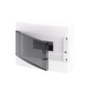 Centralino da arredo con pareti lisce predisposto per alloggiamento morsettiere IP40 8 Moduli - GEWISS GW40043