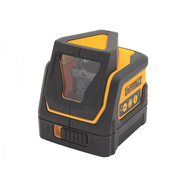 Livella Laser Linea 360° + Linea Verticale, Raggio rosso, Classe 1 - DEWALT DW0811-XJ