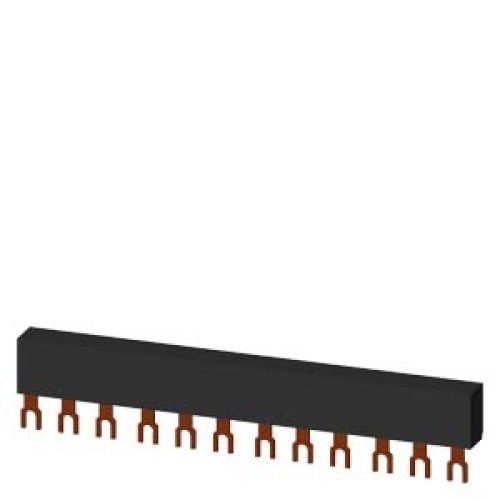 Sbarre Trifase Interasse Modulare 45 mm per 4 interruttori Attacchi a forcella - SIEMENS 3RV19151CB