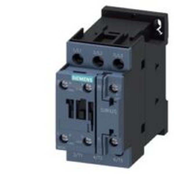 Contattore Potenza, AC-3 25 A, 11 kW / 400 V 1 NO + 1 NC, 24 V DC 3 poli, Taglia S0 Morsetto a vite - SIEMENS 3RT20261BB40