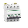 Interruttore Magnetotermico iC60N 4P D 63A 6000A - SCHNEIDER A9F75463