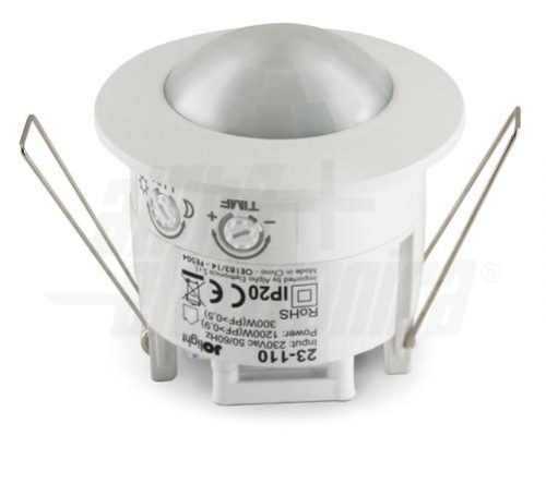 Sensore Incasso 230Vac, Bianco, IP20 - ALPHA ELETTRONICA 23-110