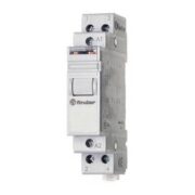 Relè ad impulsi modulare Standard, 230 V, AgNi, Commutatore 4 sequenze 2 NO, AC (50/60Hz), Montaggio su barra 35 mm - FINDER 202482300000