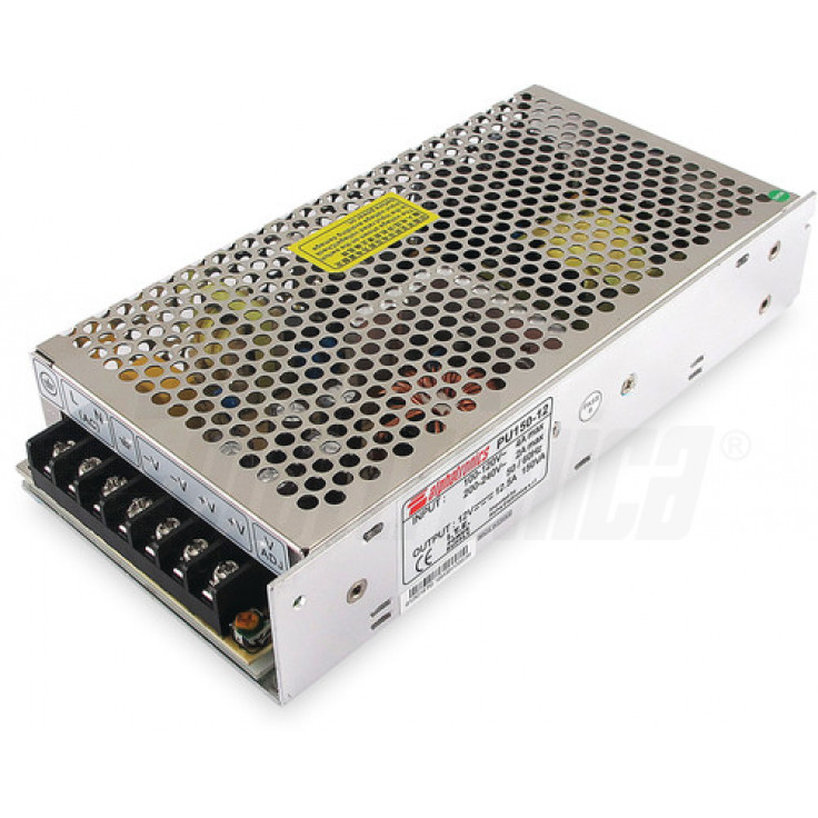 Alimentatore Industriale Da Quadro Elettrico 150W 12Vdc - ALPHA ELETTRONICA PU150-12