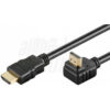 Cavi HDMI High-Speed with Ethernet Spina HDMI 90° Spina HDMI 2m - ALPHA ELETTRONICA 93-591L/02B