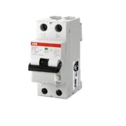 Interruttore Magnetotermico Differenziale 4,5 kA, AC, C25, 30 mA 2P - ABB DS2CLC25AC30