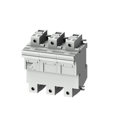 Sentron, Portafusibili Per Cartucce Cilindriche, 22X58 Mm, A 3 Poli - SIEMENS 3NW7232