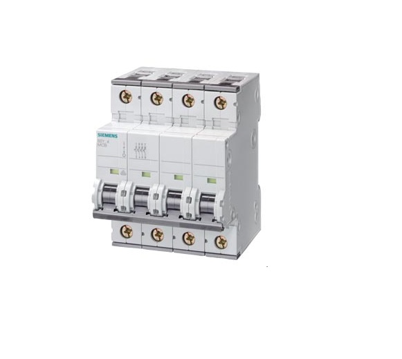 Interruttore Magnetotermico 400V 6Ka, A 4 Poli, C, 40A, P=70Mm - SIEMENS 5SY64407