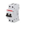 Interruttore Magnetotermico 6Ka Curva C 6A 2P - ABB S465502