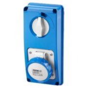 Presa Fissa Interbloccata Verticale Senza Fondo Senza Base Portafusibili 2P+T 16A 200-250V 6H IP67 - GEWISS GW66304N