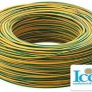 Cavo Elettrico FS17, Unipolare Isolante, Impianti Elettrici, Case, Imprese Edili, 450/750 V, 1 x 2,5 mm, Giallo/Verde (100 METRI) - ICEL C0007504102