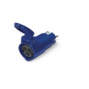 Adattatore Semplice IP20 16A 2P+T 250V German - SCAME 610.383