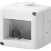 Contenitore Per Apparecchi System Protetto 2 Posti Grigio Ral 7035 IP40 - GEWISS GW27002