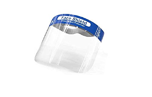 Visiera Facciale Protezione Face-Shield Ergonomic, Fascia Elastica Spugna 3 cm, 38 x 23 cm - ARNOCANALI PMV