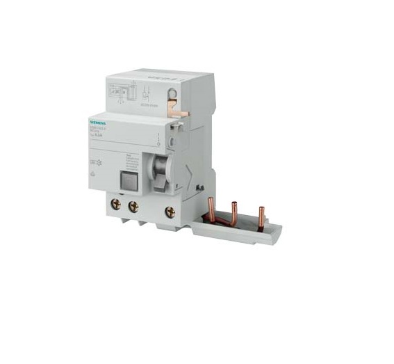 Blocco Differenziale, A 3 Poli, Tipo Ac, In: 63 A, 500 Ma, Un Ac: 400 V, Per 5Sy - SIEMENS 5SM27350