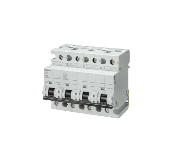 Interruttore Automatico Miniaturizzato 400 V 10 Ka, 4 Poli, B, 100 A, P=70 Mm - SIEMENS 5SP44916