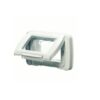 Placca Stagna Autoportante 3 Posti Bianco Nuvola System - GEWISS GW22451